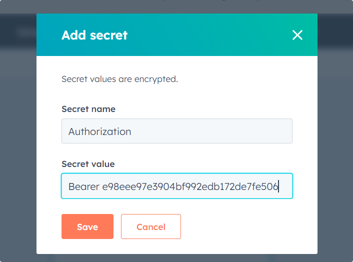 API Ключ Хабспот